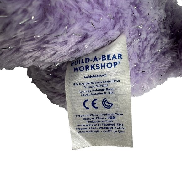 Build A Bear Plush Disney Olafs Frozen Adventure Anna Bear Purple Sparkle BAB - Picture 8 of 12